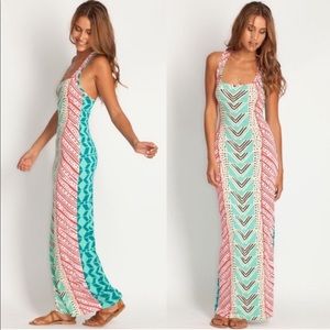 Mara Hoffman Luau Maxi Column Dress in L